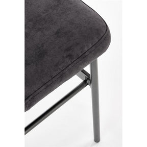 Scaun SMART KR, stejar/gri antracit, otel, 50x53x82 cm