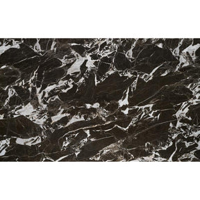Masa extensibila HILARIO, negru, ceramica/metal, 180/260x90x75 cm