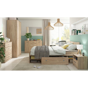 Cadru pat 120x200 BERGEN OCN-28731, stejar sonoma