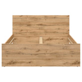 Cadru pat 140x200 BERGEN OCN-28711, stejar wotan