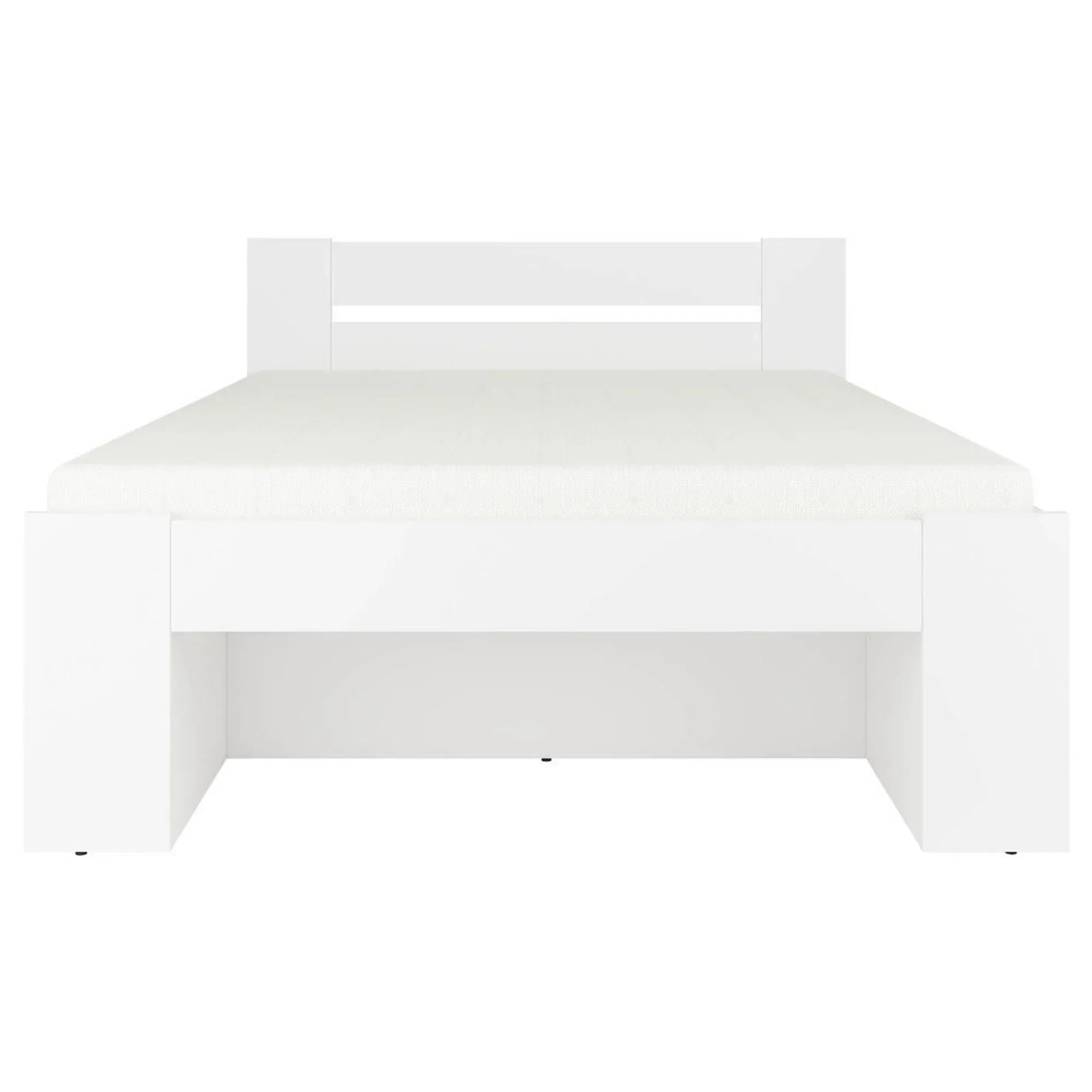 Cadru pat 140x200 BERGEN OCN-28716, alb