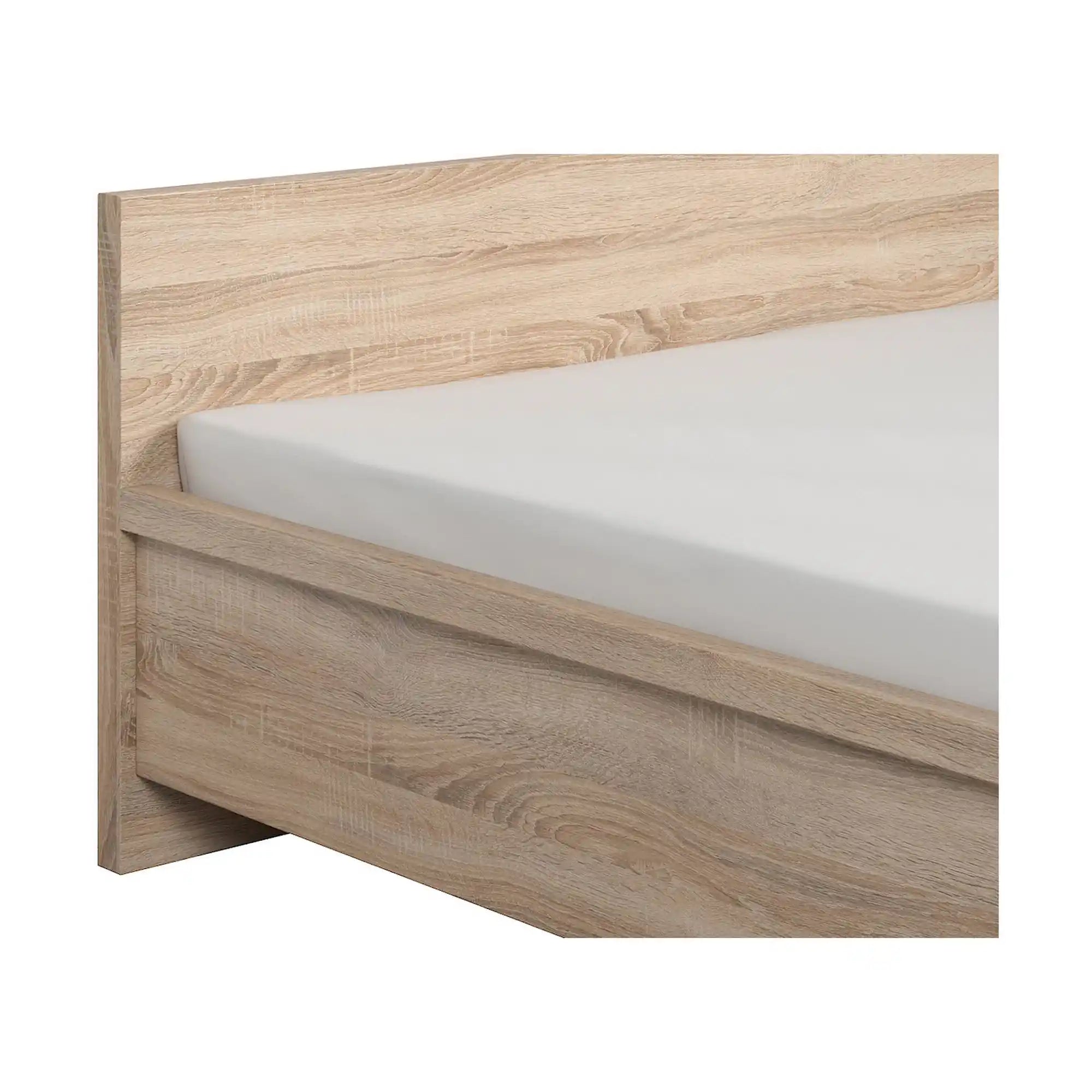 Cadru pat 140x200 BERGEN OCN-28723, stejar sonoma