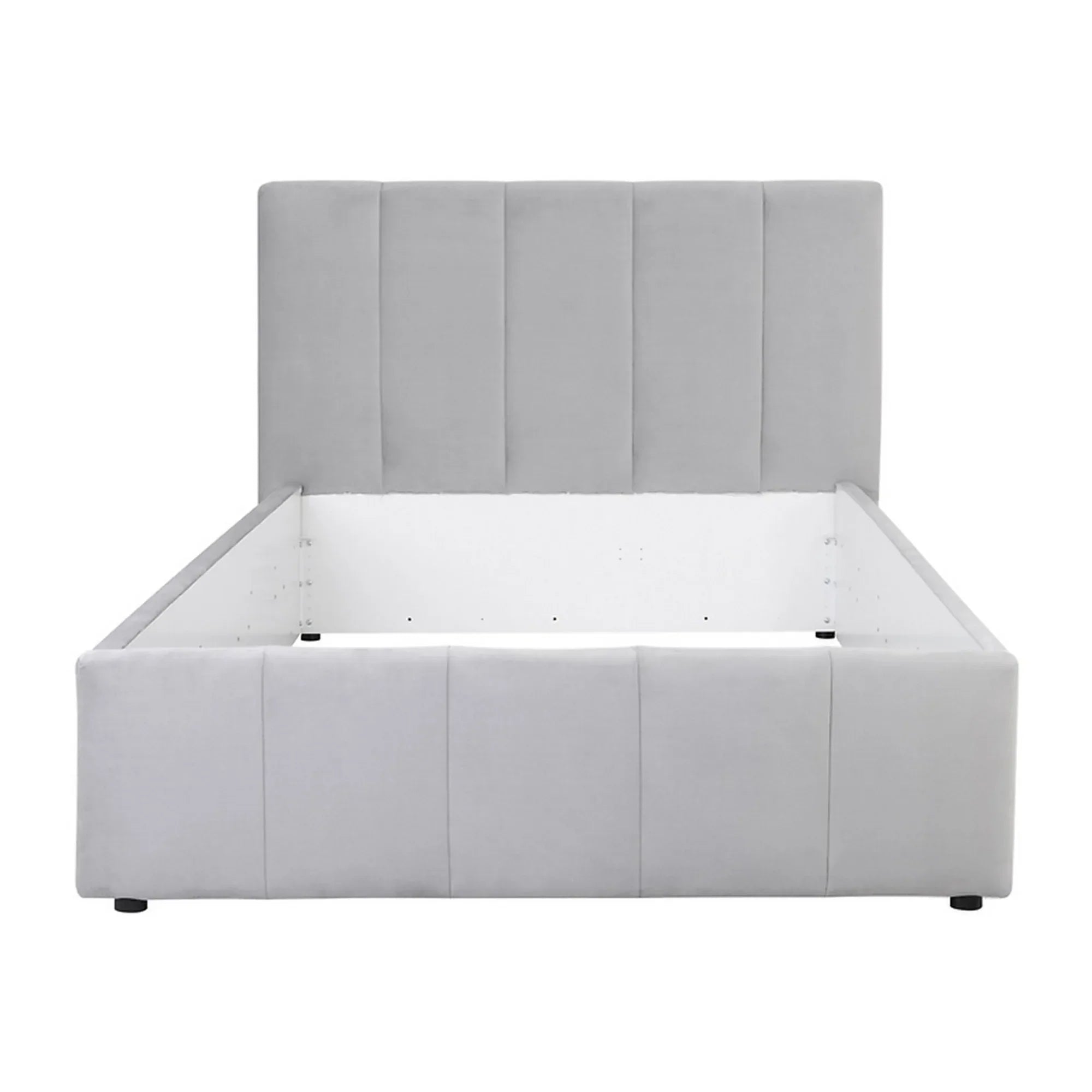 Cadru pat 140x200 BERGEN OCN-28771, gri deschis