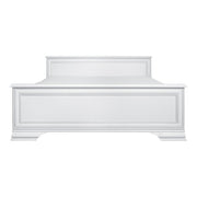 Cadru pat Idento LOZ 160x200, alb, PAL/metal