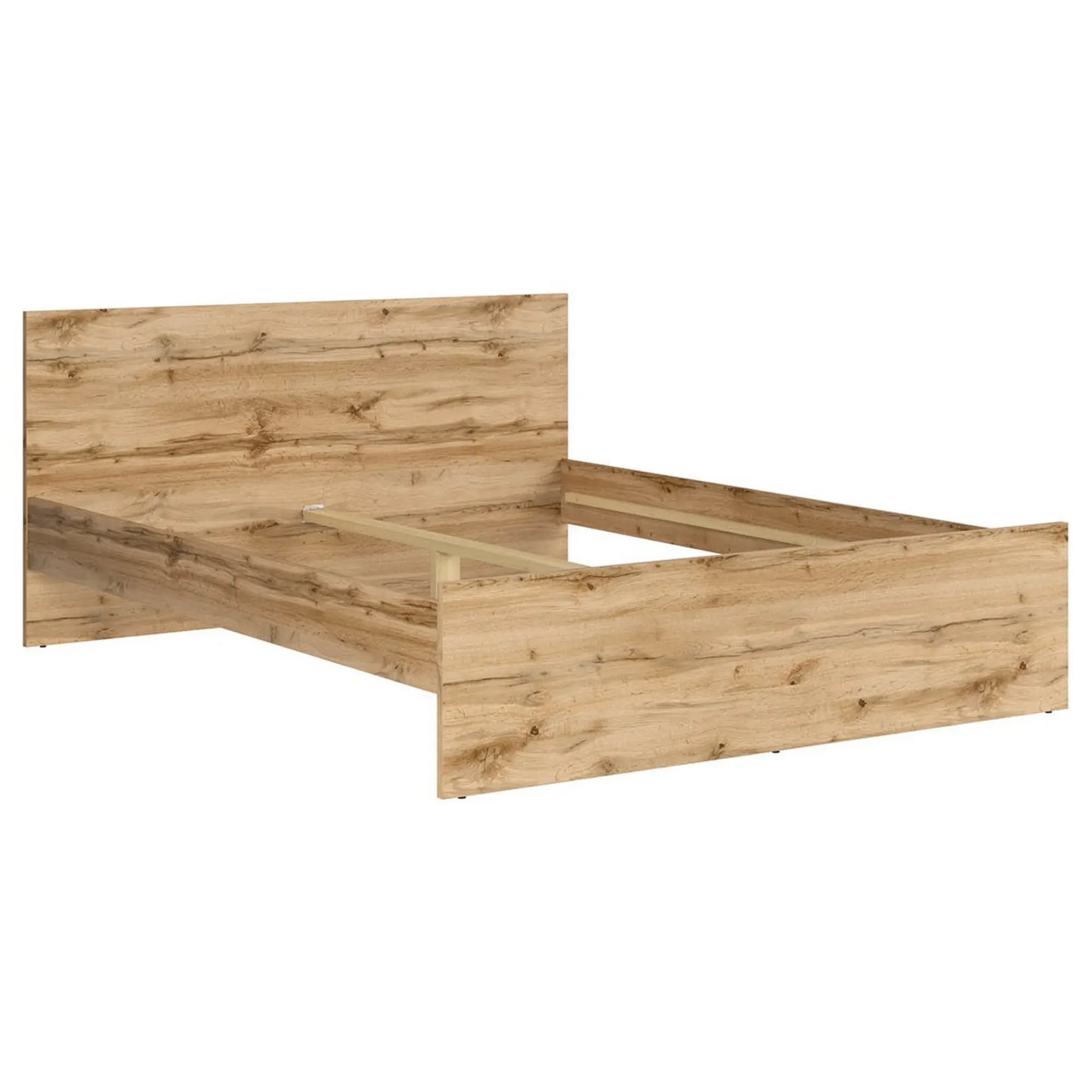 Cadru pat 160x200 BERGEN OCN-28719, stejar wotan