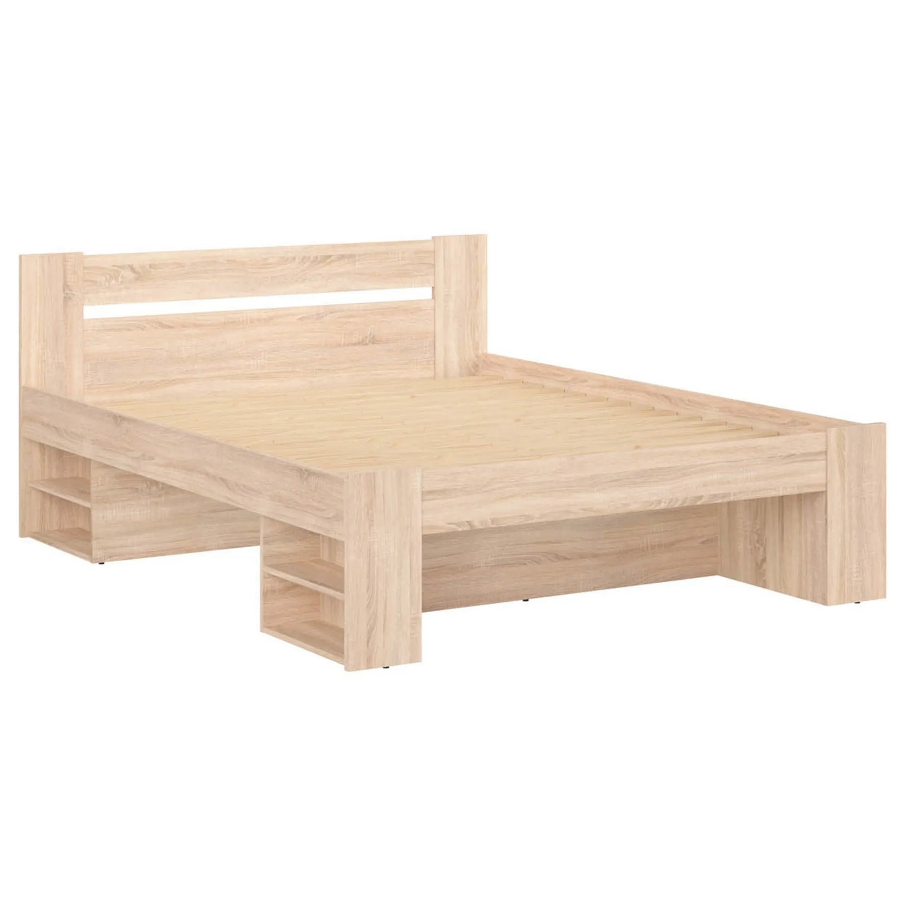 Cadru pat 160x200 BERGEN OCN-28724, stejar sonoma