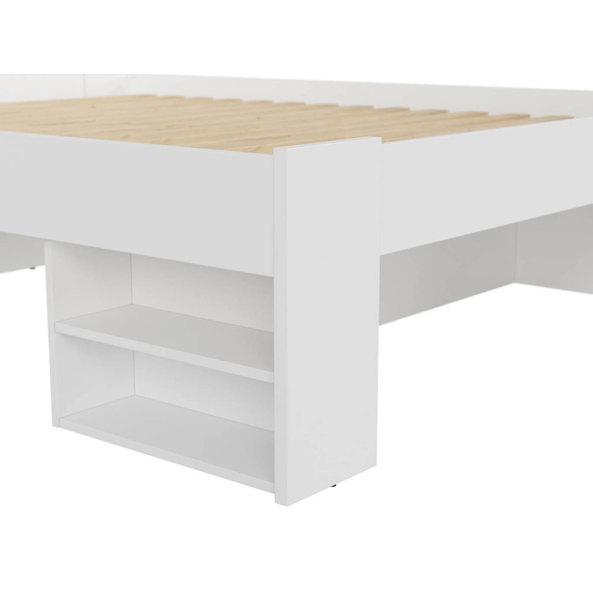 Cadru pat 160x200 BERGEN OCN-28728, alb