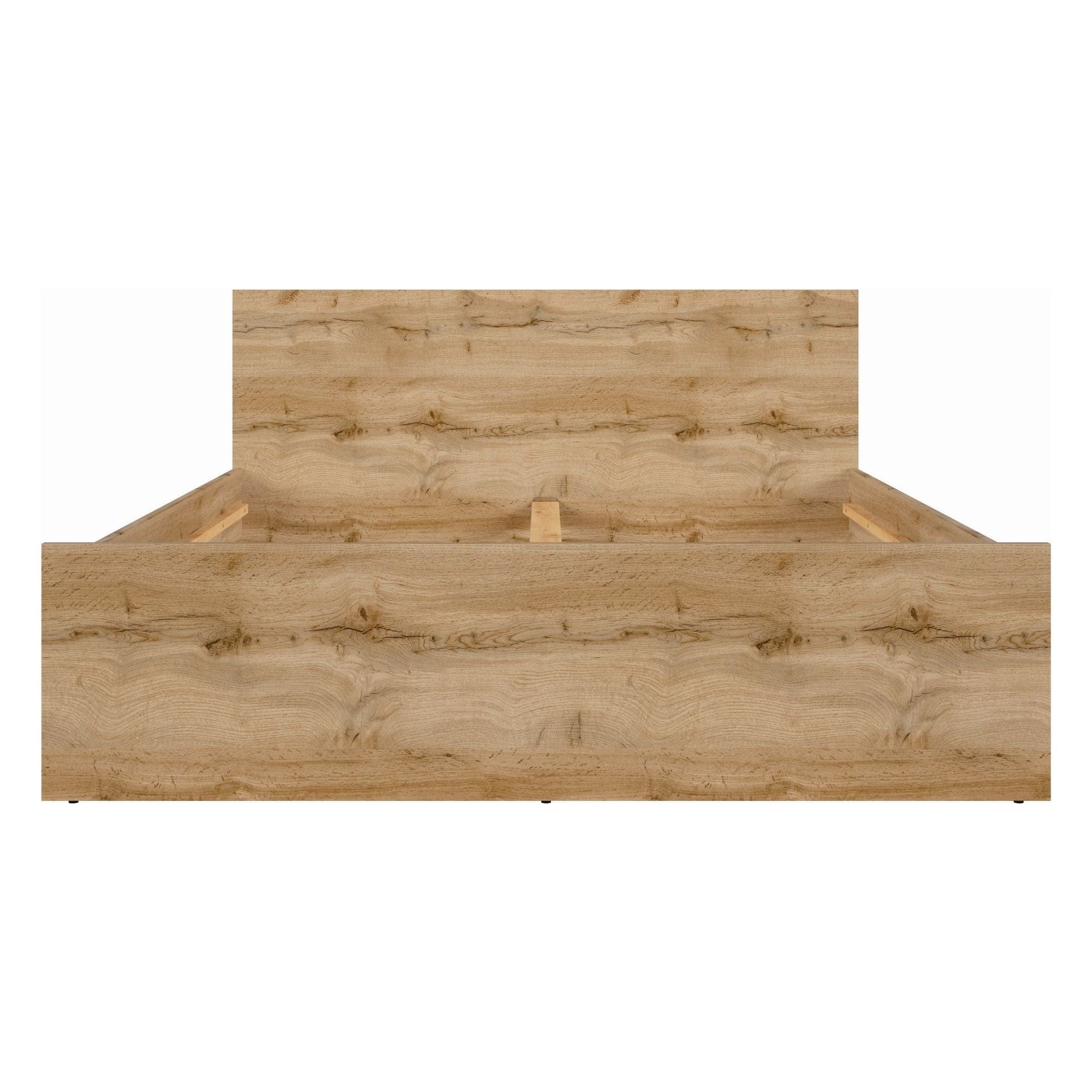 Cadru pat 160x200 BERGEN OCN-28730, stejar wotan