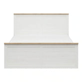 Cadru pat 160x200 BERGEN OCN-28738, pin alb/stejar grandson