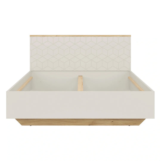 Cadru pat 160x200 BERGEN OCN-28741, casmir/stejar