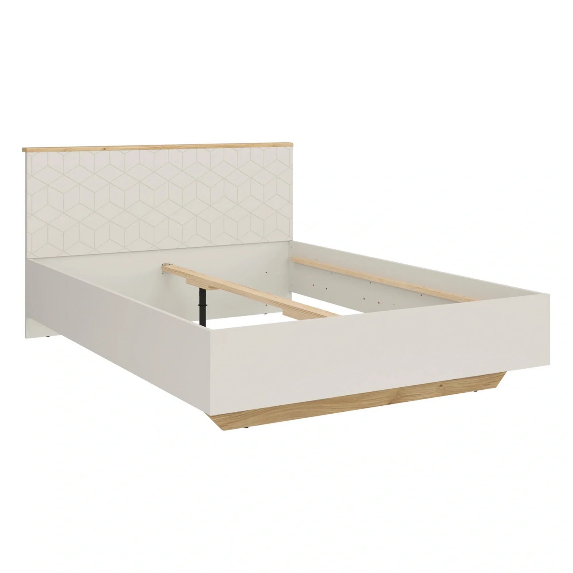 Cadru pat 160x200 BERGEN OCN-28741, casmir/stejar