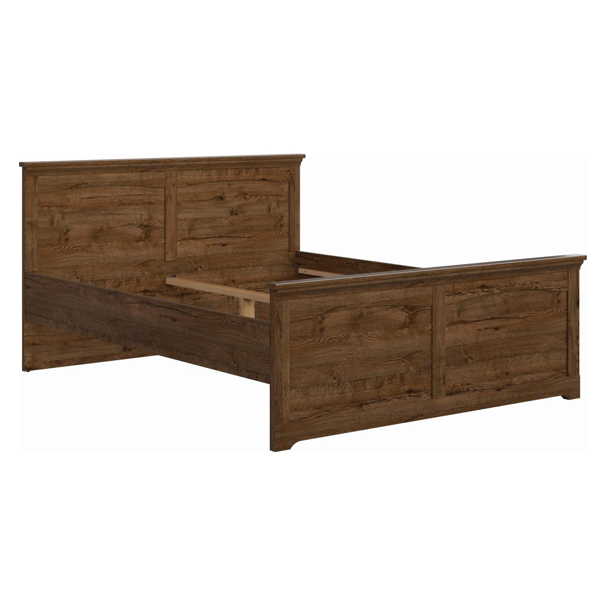 Cadru pat 160x200 BERGEN OCN-28760, nuc inchis