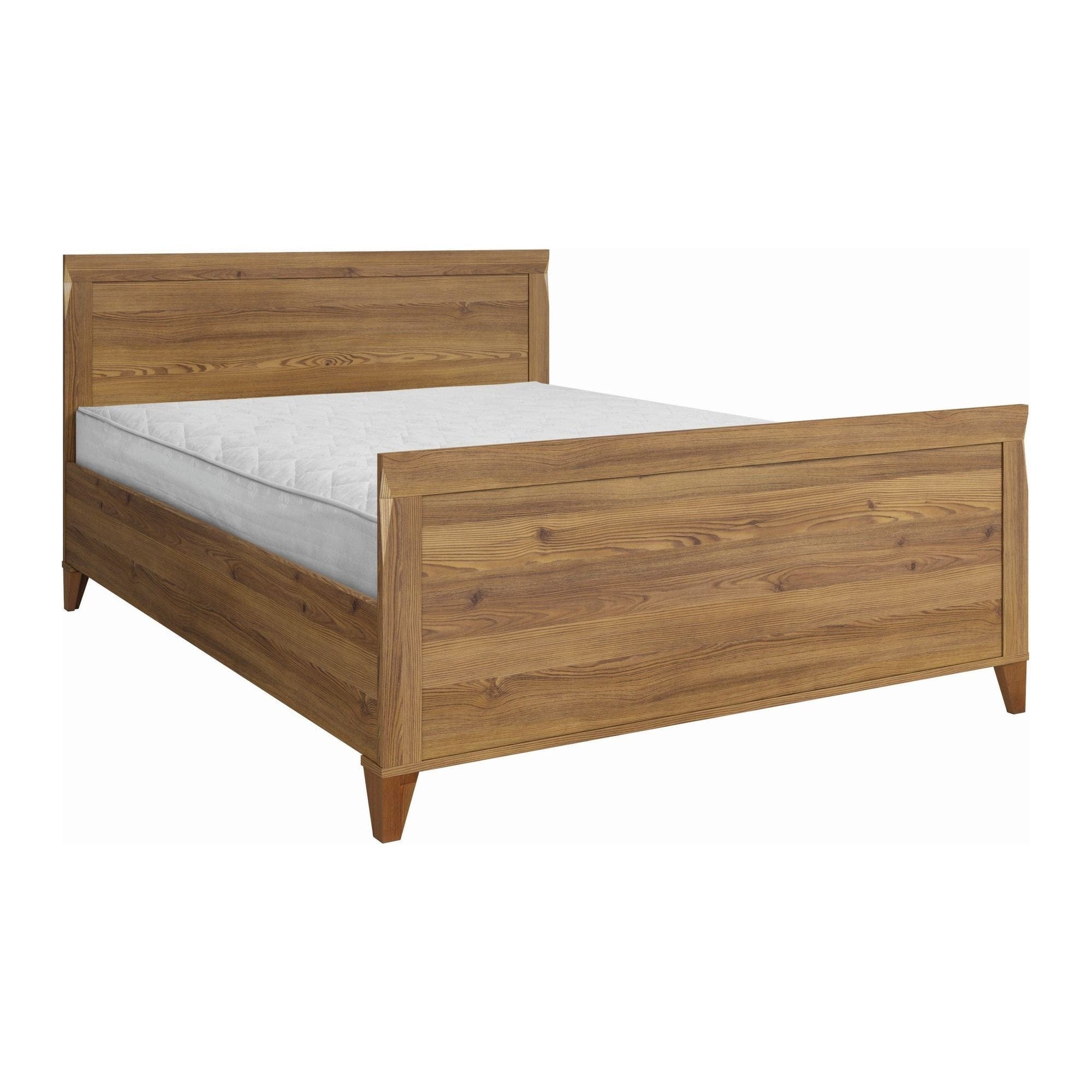 Cadru pat 160x200 BERGEN OCN-28763, stejar inchis