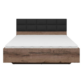 Cadru pat 180x200 BERGEN OCN-28759, nuc/negru