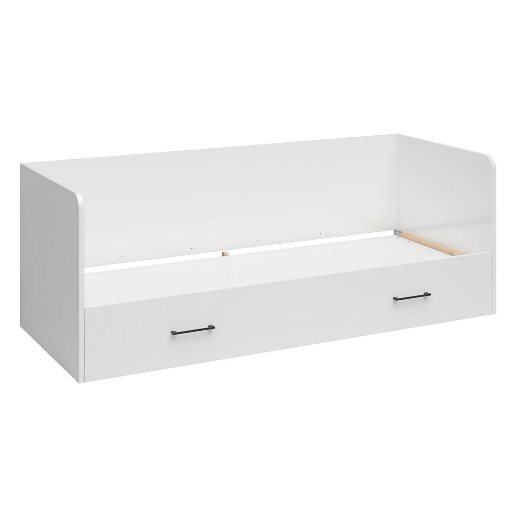 Cadru pat 80/160x200 BERGEN OCN-28770, alb lucios