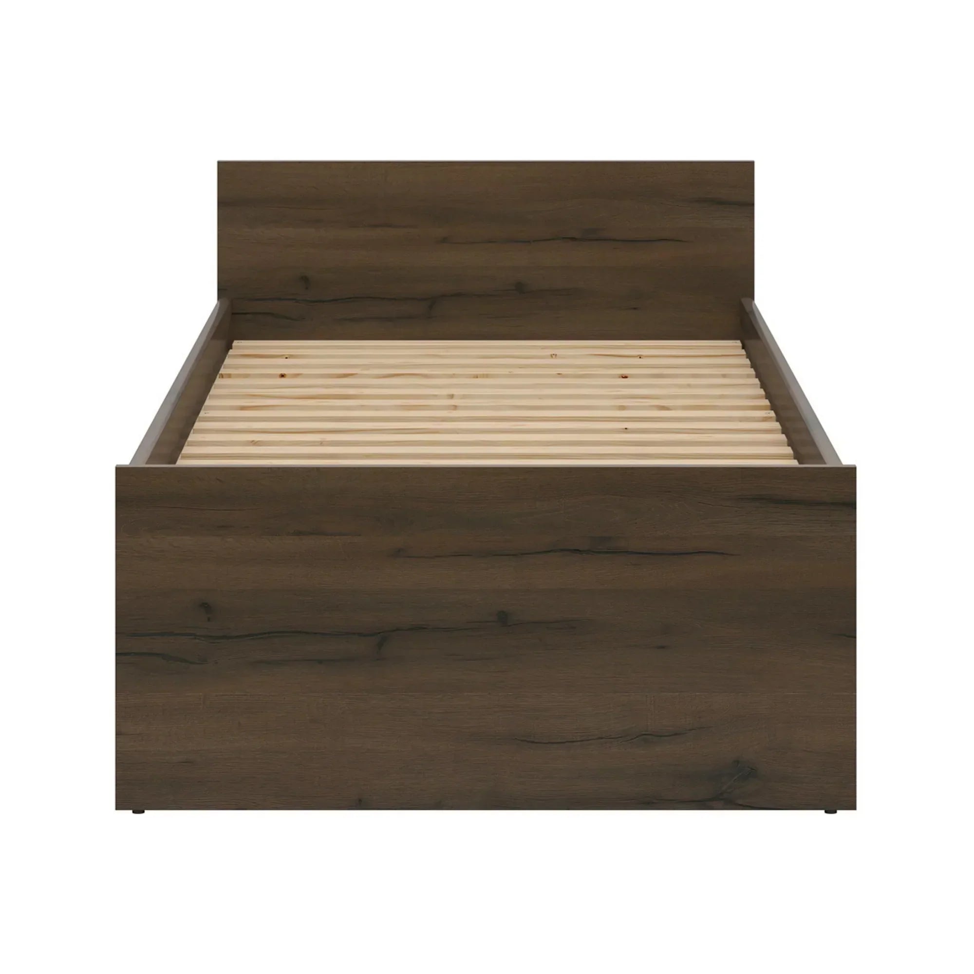 Cadru pat 90x200 BERGEN OCN-28706, stejar nobil