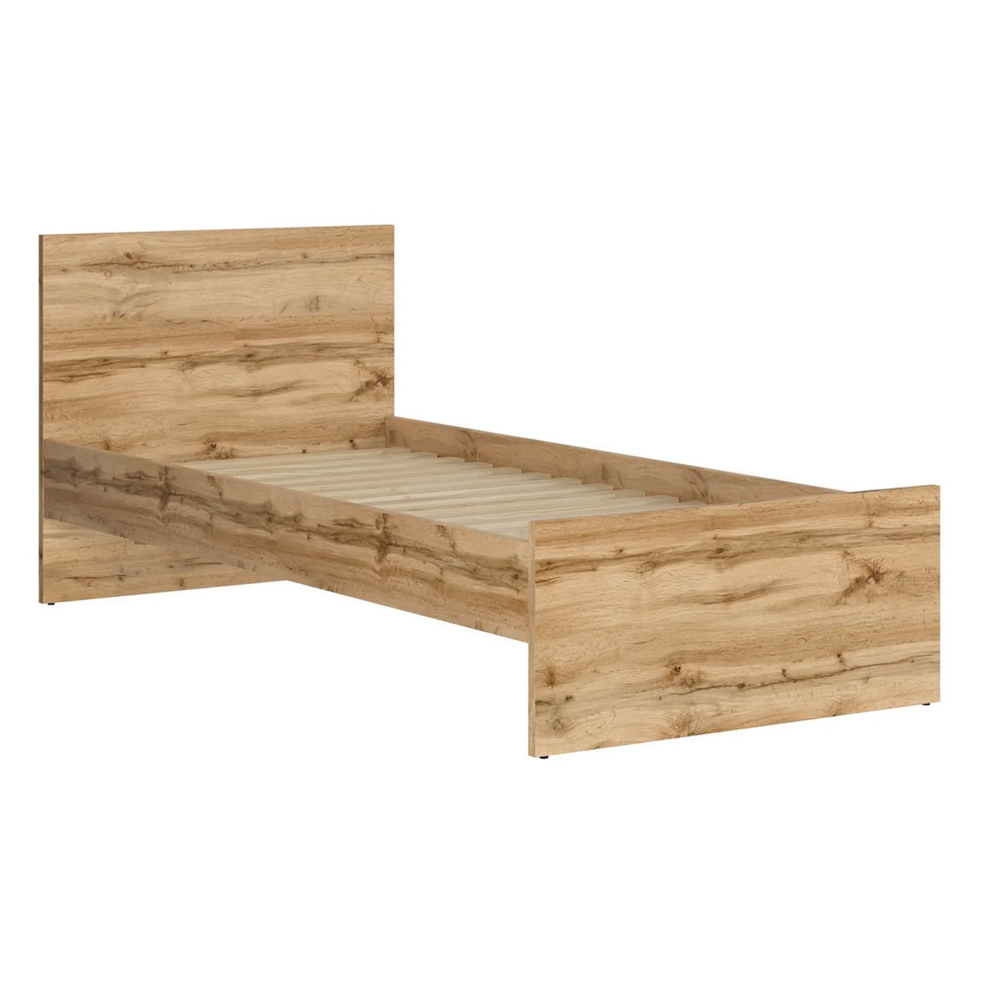 Cadru pat 90x200 BERGEN OCN-28707, stejar wotan