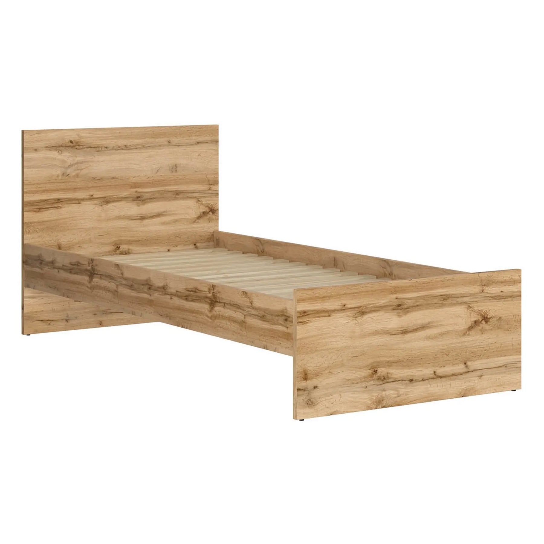 Cadru pat 90x200 BERGEN OCN-28707, stejar wotan