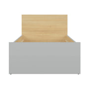 Cadru pat 90x200 BERGEN OCN-28708, stejar/gri deschis