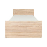 Cadru pat 90x200 BERGEN OCN-28717, stejar sonoma