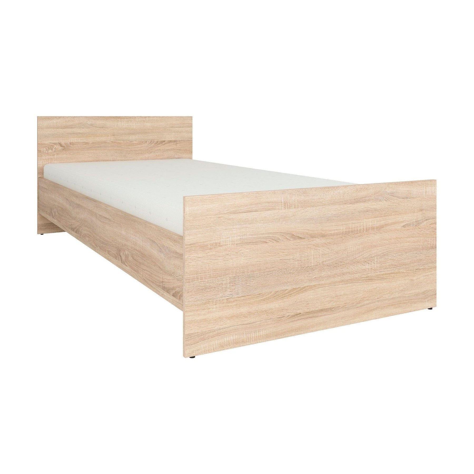 Cadru pat 90x200 BERGEN OCN-28717, stejar sonoma