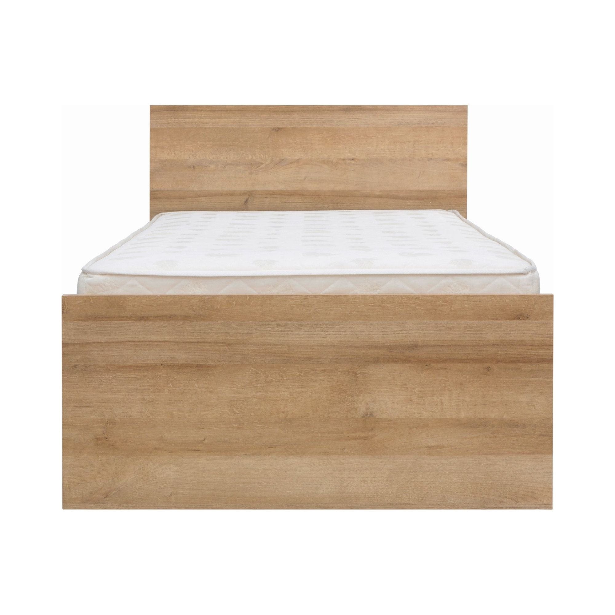 Cadru pat 90x200 BERGEN OCN-28720, stejar riviera