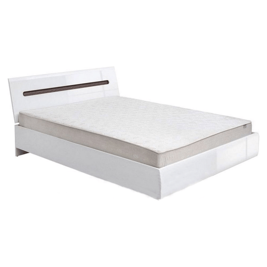 Cadru pat 90x200 PARIS OCN-27754, alb lucios