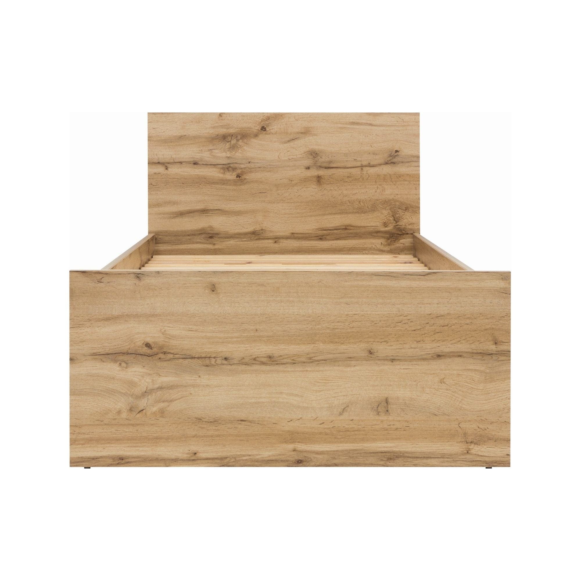 Cadru pat 90x200BERGEN OCN-28718, stejar wotan