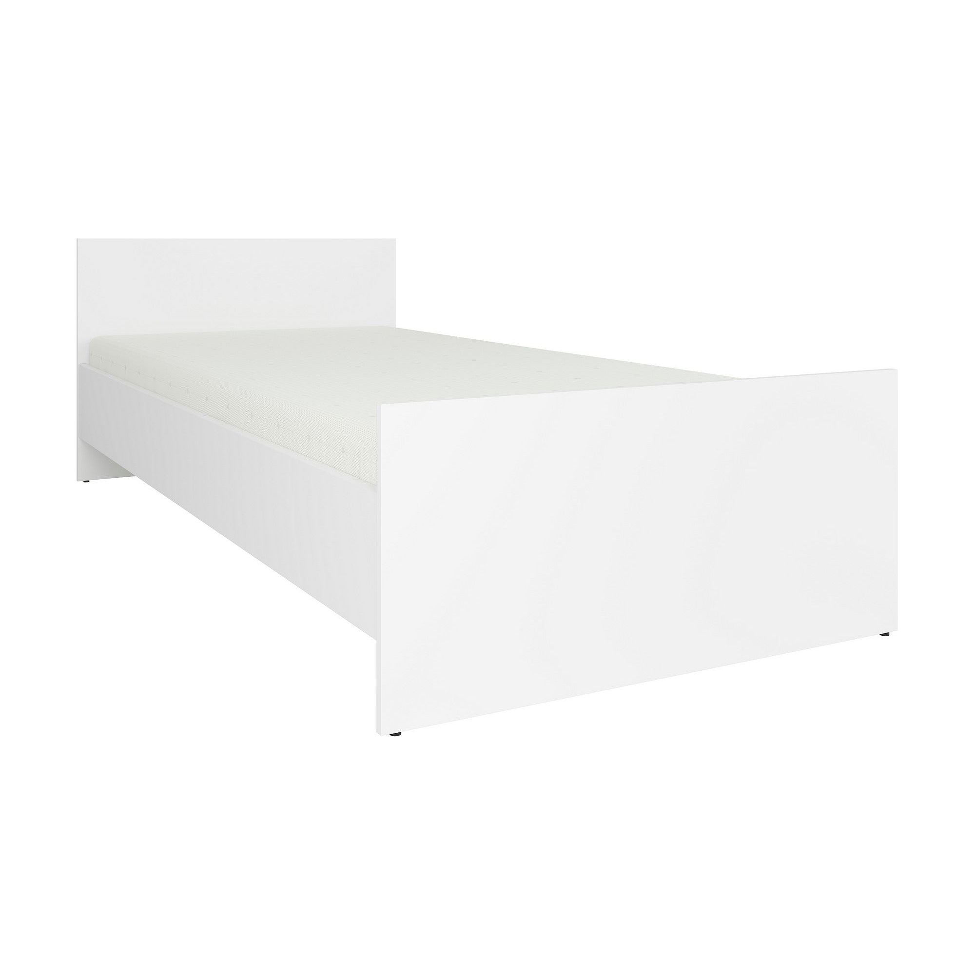 Cadru pat 90x200 BERGEN OCN-28709, alb