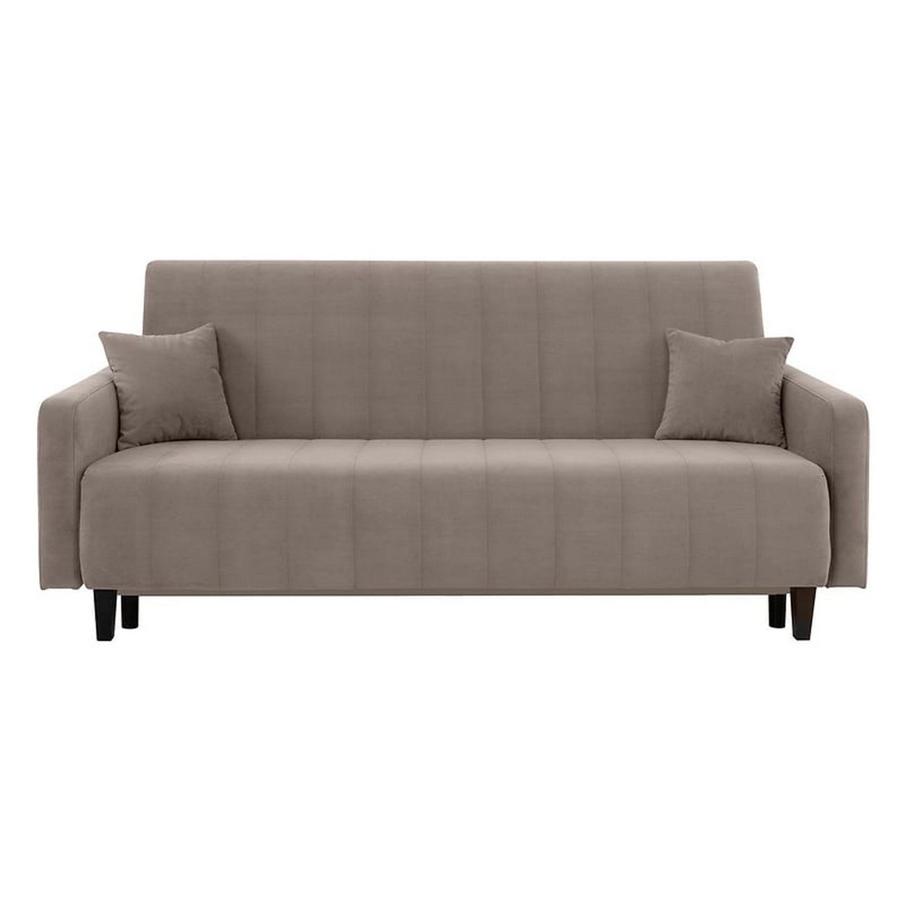 Canapea maro cu design modern, ideală pentru living – textalt2