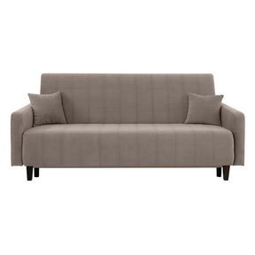 Canapea maro cu design modern, ideală pentru living – textalt2
