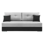 Canapea BERGEN OCN-29799, gri deschis/negru