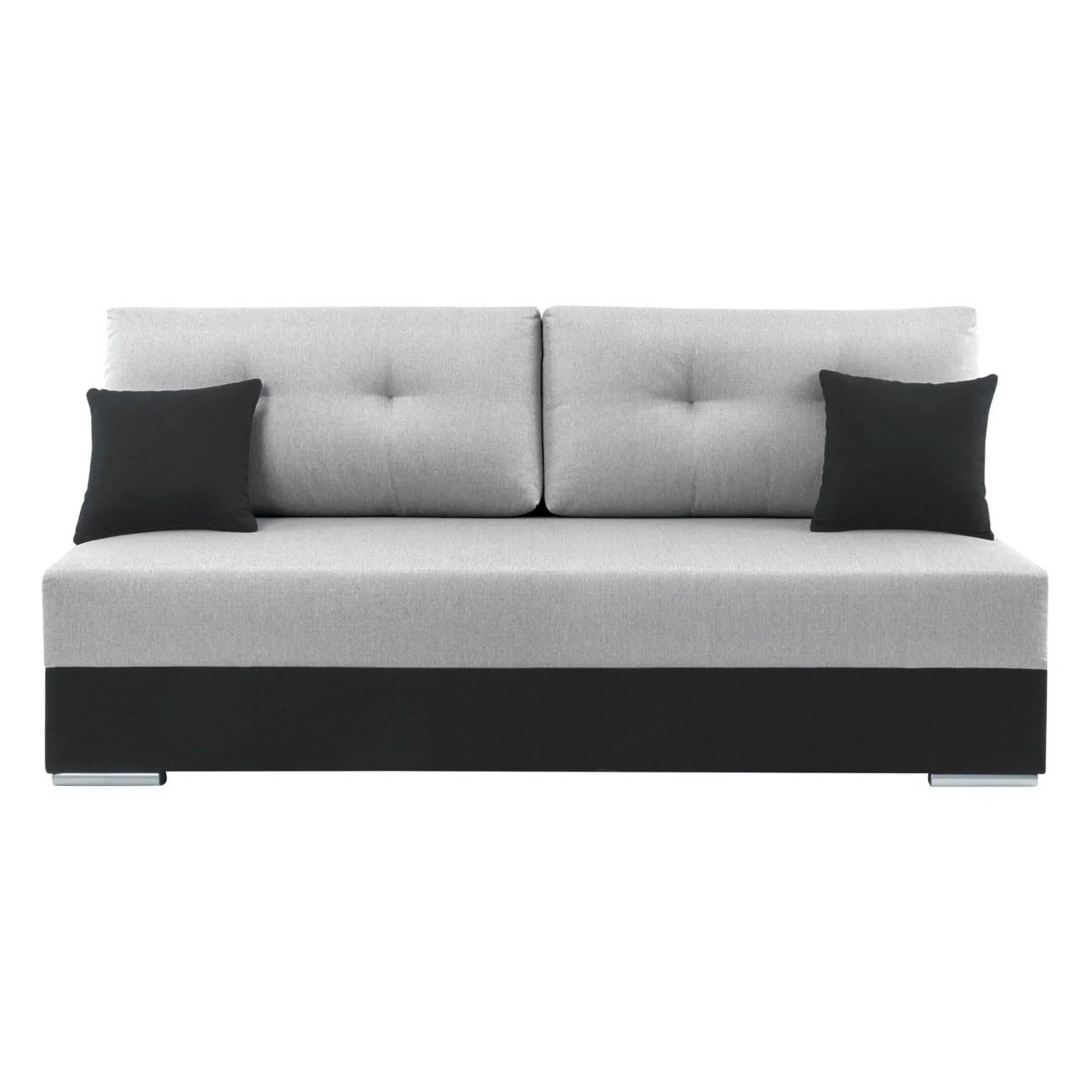 Canapea BERGEN OCN-29799, gri deschis/negru