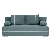 Canapea verde modernă, cu perne decorative, ideală pentru living – textalt2