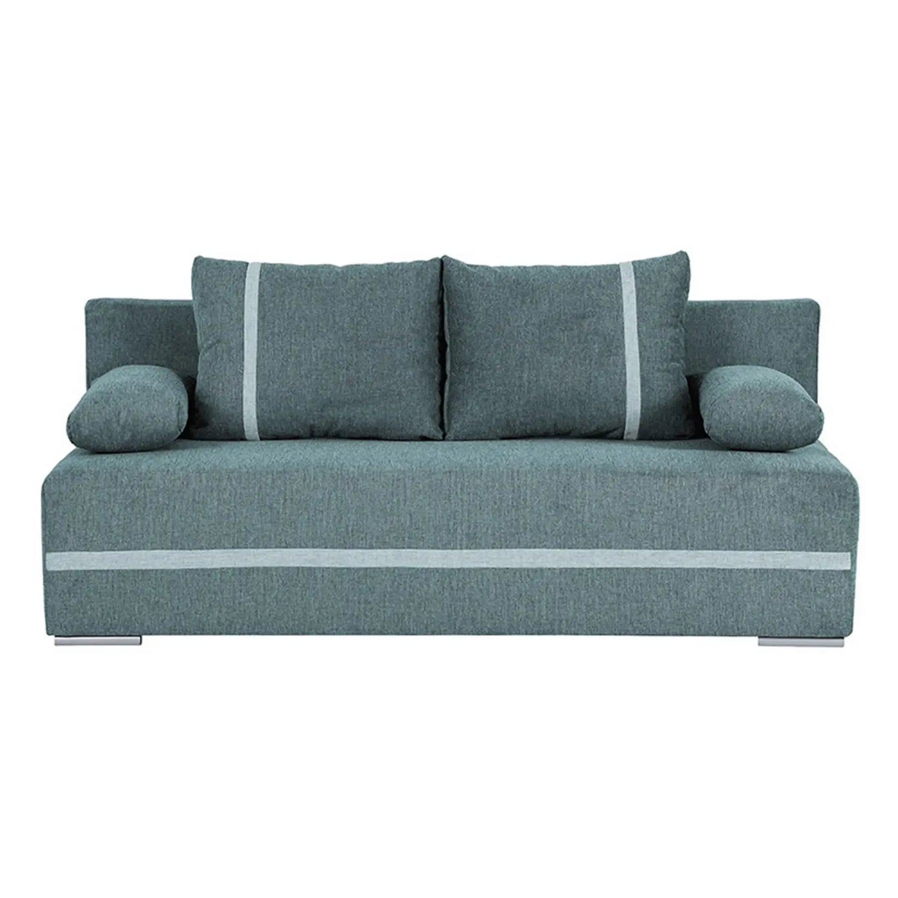 Canapea verde modernă, cu perne decorative, ideală pentru living – textalt2