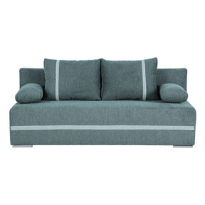 Canapea verde modernă, cu perne decorative, ideală pentru living – textalt2