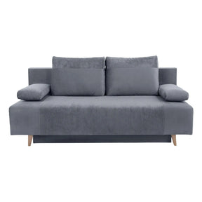 Canapea gri modernă, ideală pentru living – textalt2