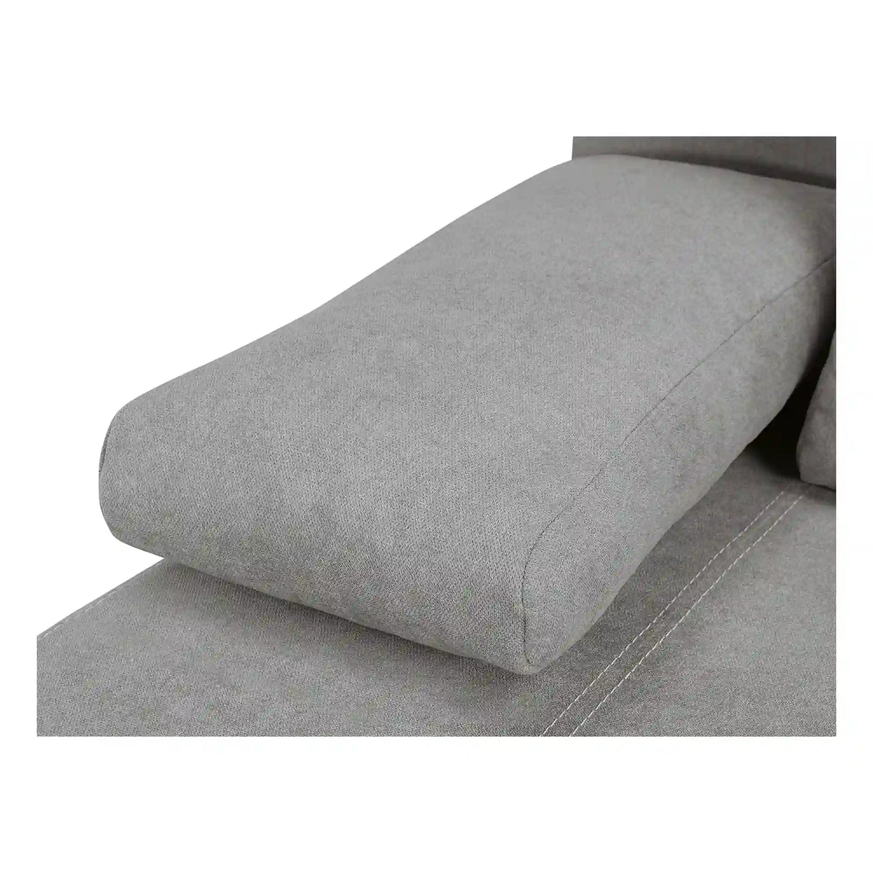Canapea gri cu perne confortabile, ideală pentru living – textalt2