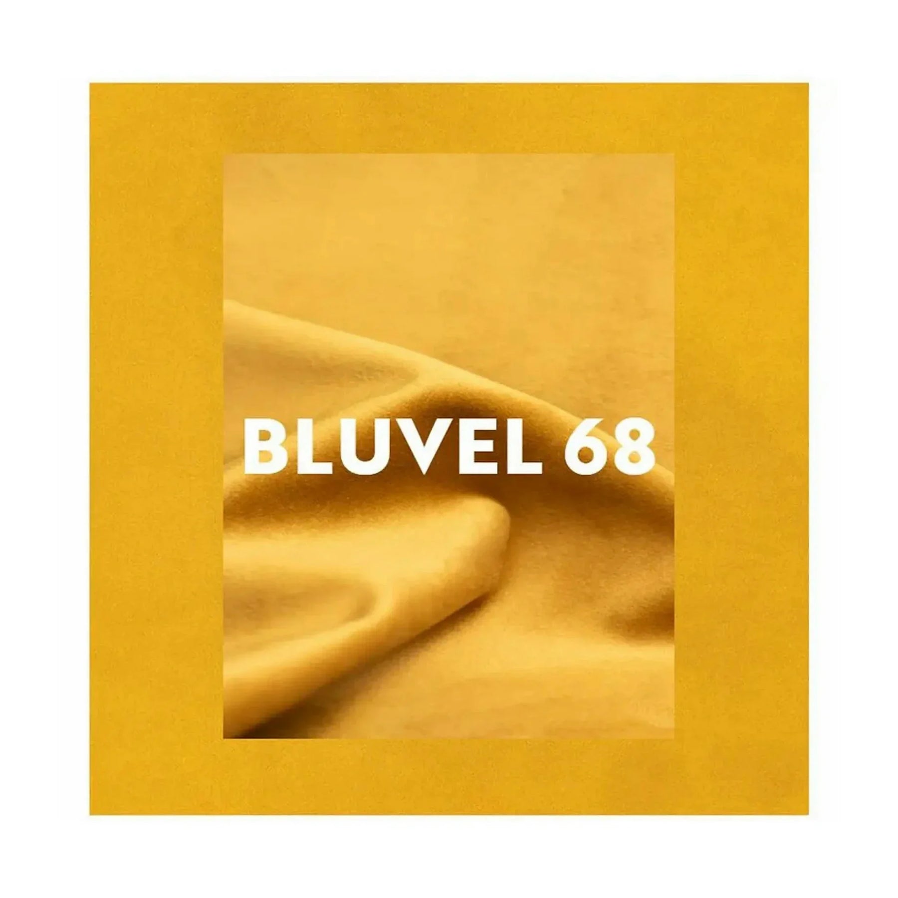 Canapea CASTELLO 3, stofă catifelata/lemn/PAL, galben - Bluvel 68/wenge, 200×85×78 cm