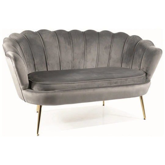 Canapea DETROIT OCN-39984, gri/auriu