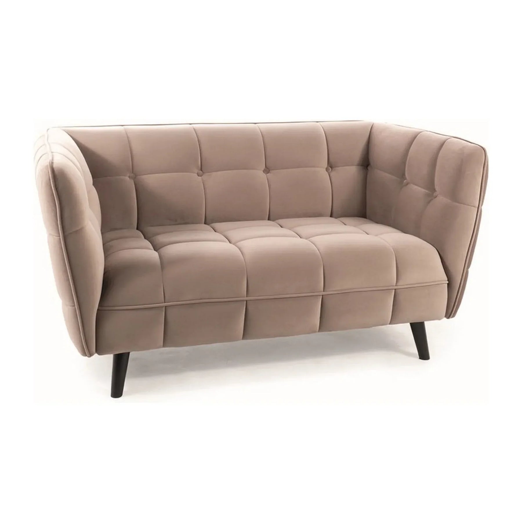 Canapea bej cu design modern, ideală pentru living – primabucata