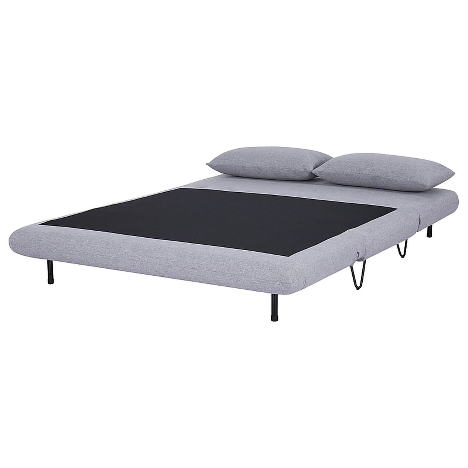 Canapea extensibilă gri, modernă, ideală pentru living – primabucata