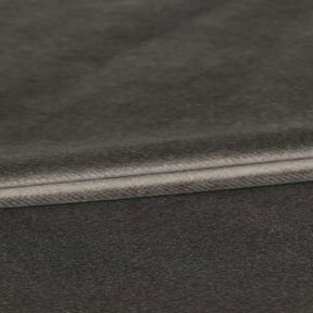 Canapea extensibila GANDI 140, stofă catifelata/lemn/PAL, gri închis - Riviera 97, 207×102×95 cm