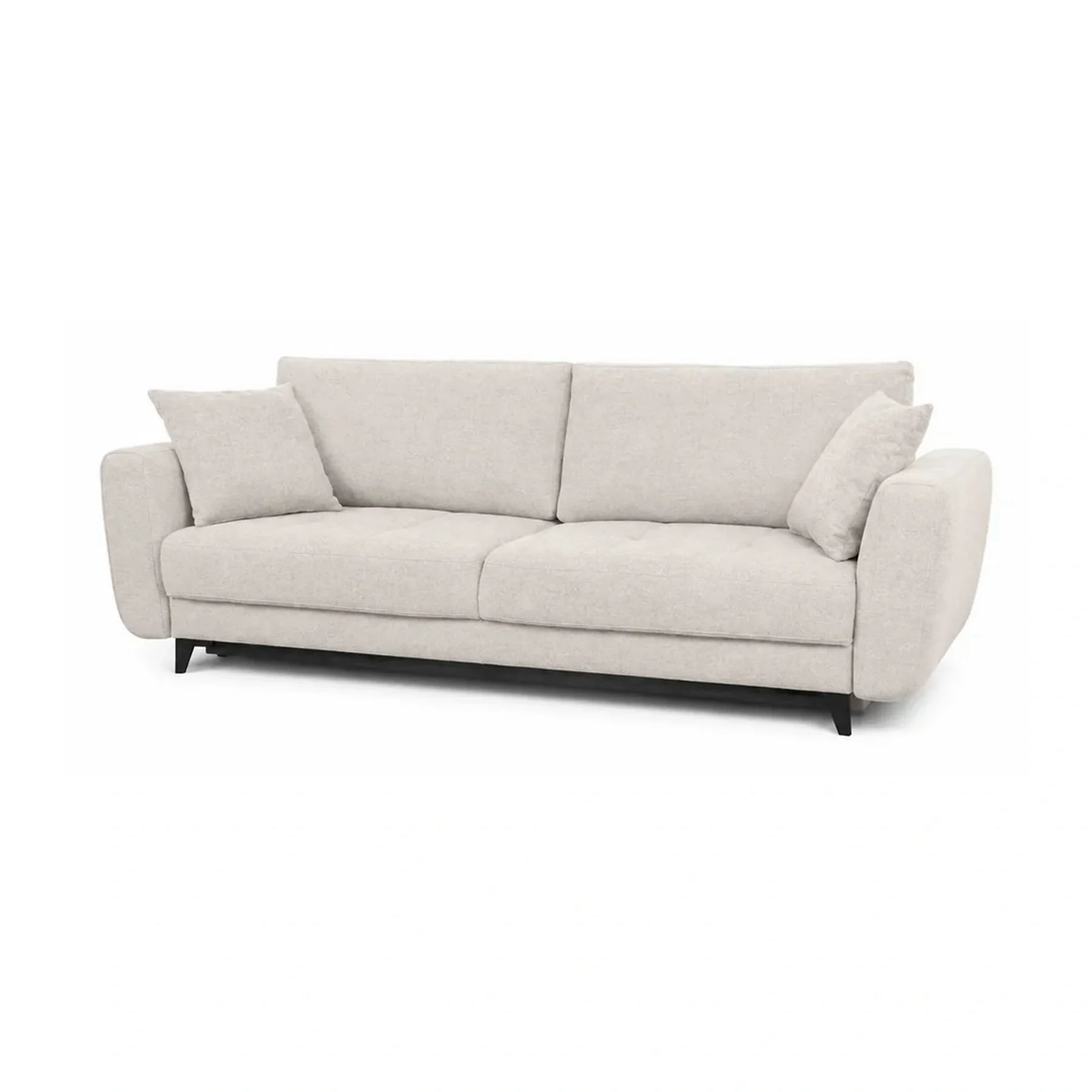 Canapea extensibila KARISA, stofa catifelata turcoaz - Element 15, cu lada depozitare, 241x113x91 cm