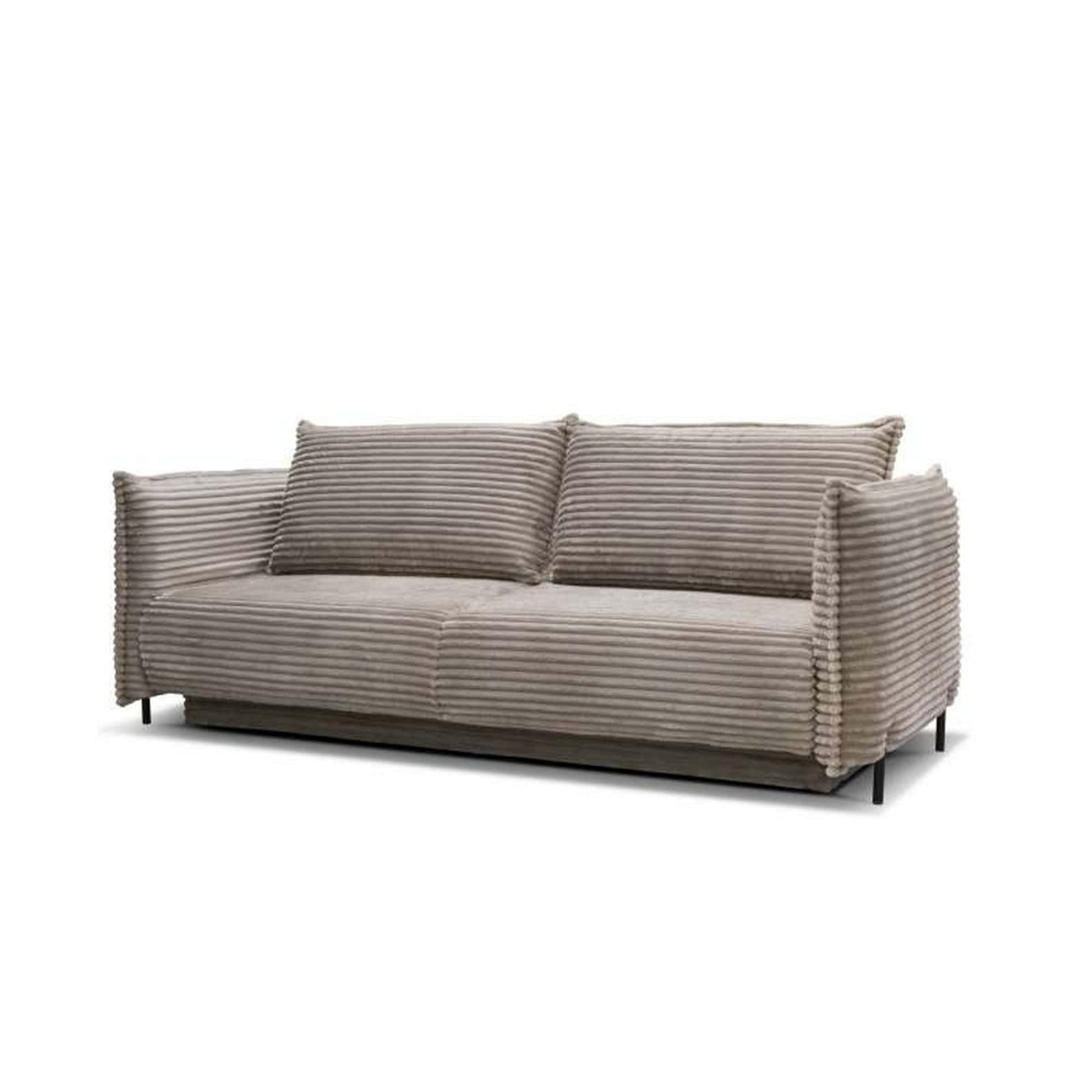 Canapea extensibila Amalfi, personalizabil materiale gama Platinium, cu lada depozitare, 226x105x90 cm