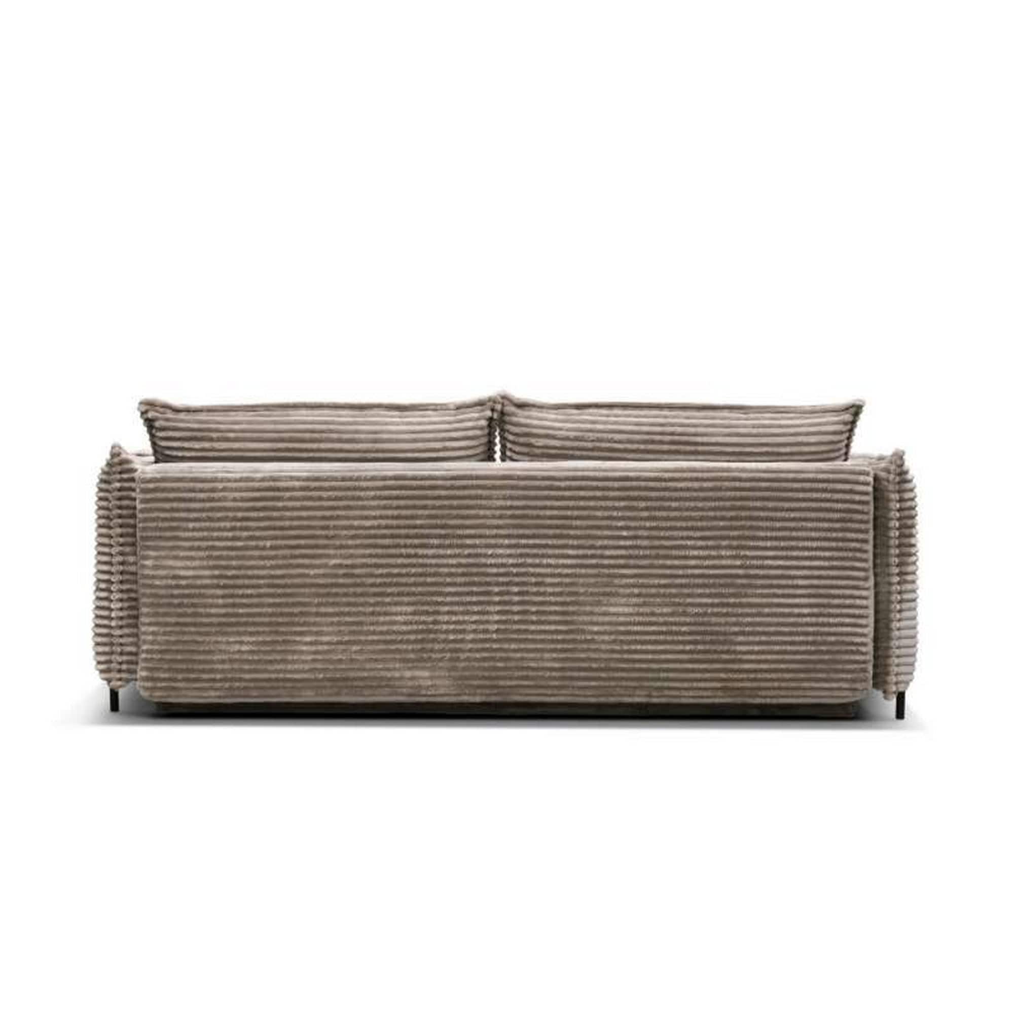 Canapea extensibila Amalfi, personalizabil materiale gama Platinium, cu lada depozitare, 226x105x90 cm
