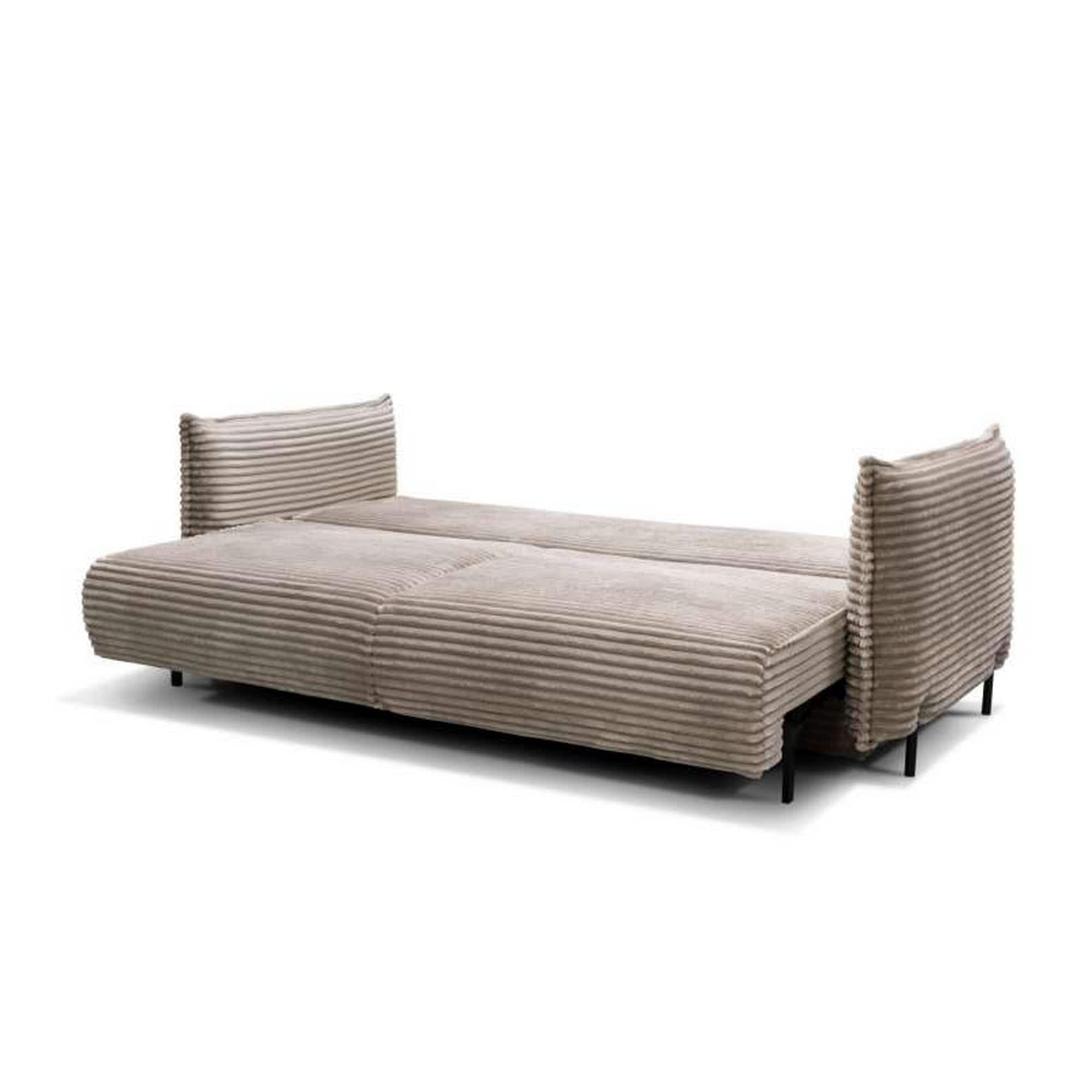 Canapea extensibila Amalfi, personalizabil materiale gama Platinium, cu lada depozitare, 226x105x90 cm