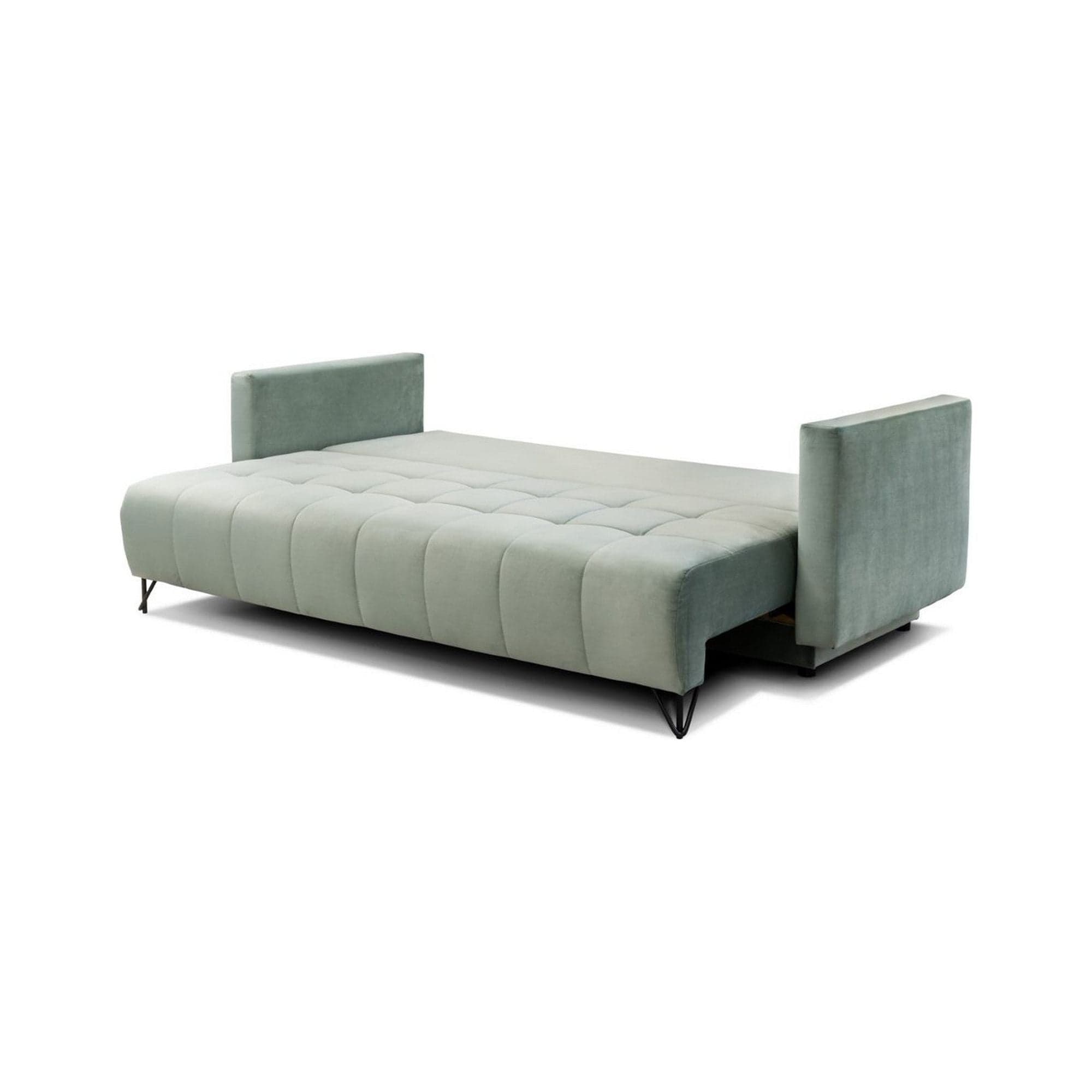 Canapea extensibila Aldo, personalizabil materiale gama Premium, lada depozitare, 227x106x92 cm