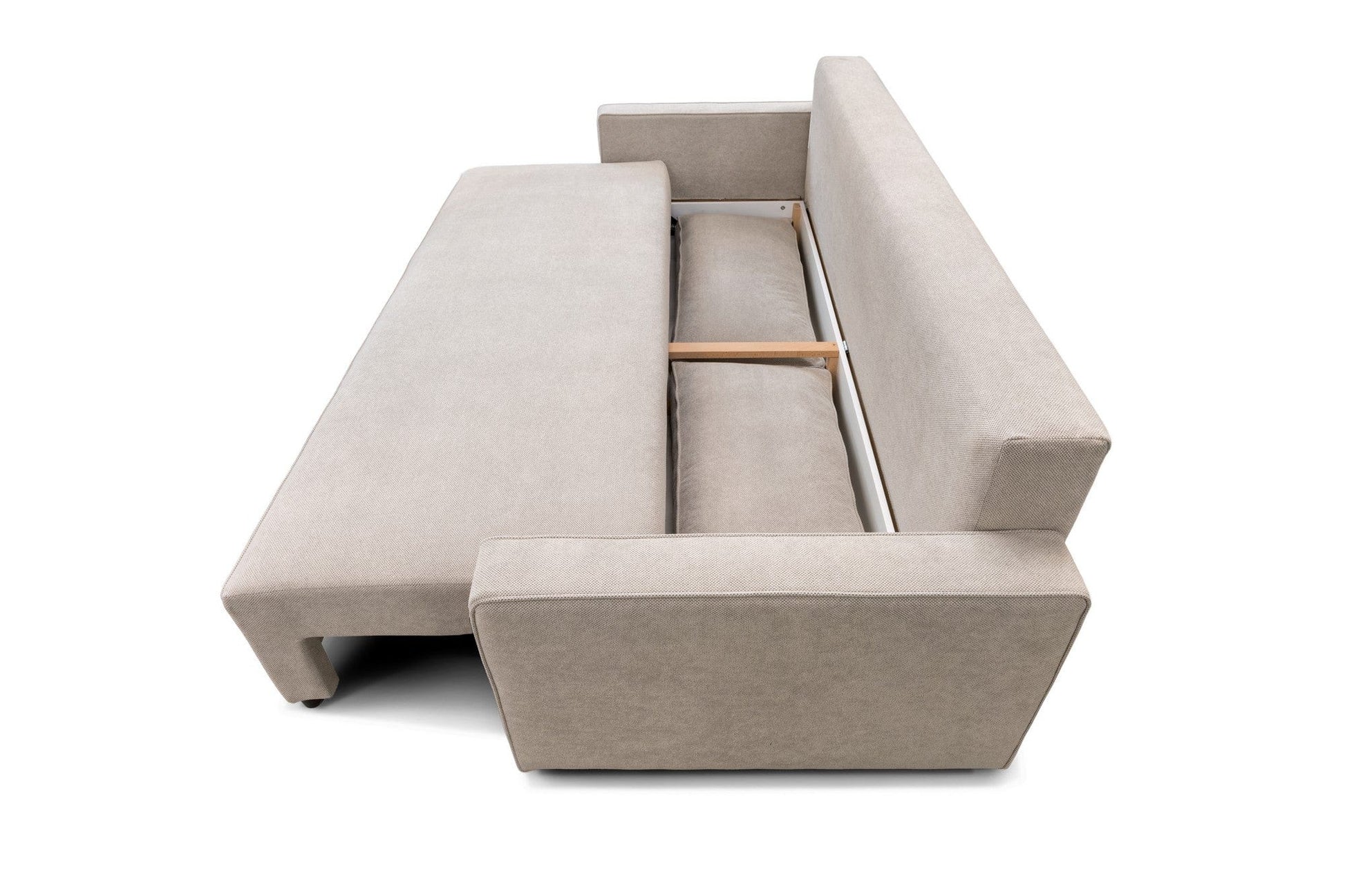 Canapea extensibila NICOLE, personalizabil materiale gama Oferta Avantaj, cu lada depozitare, 238x100x90 cm