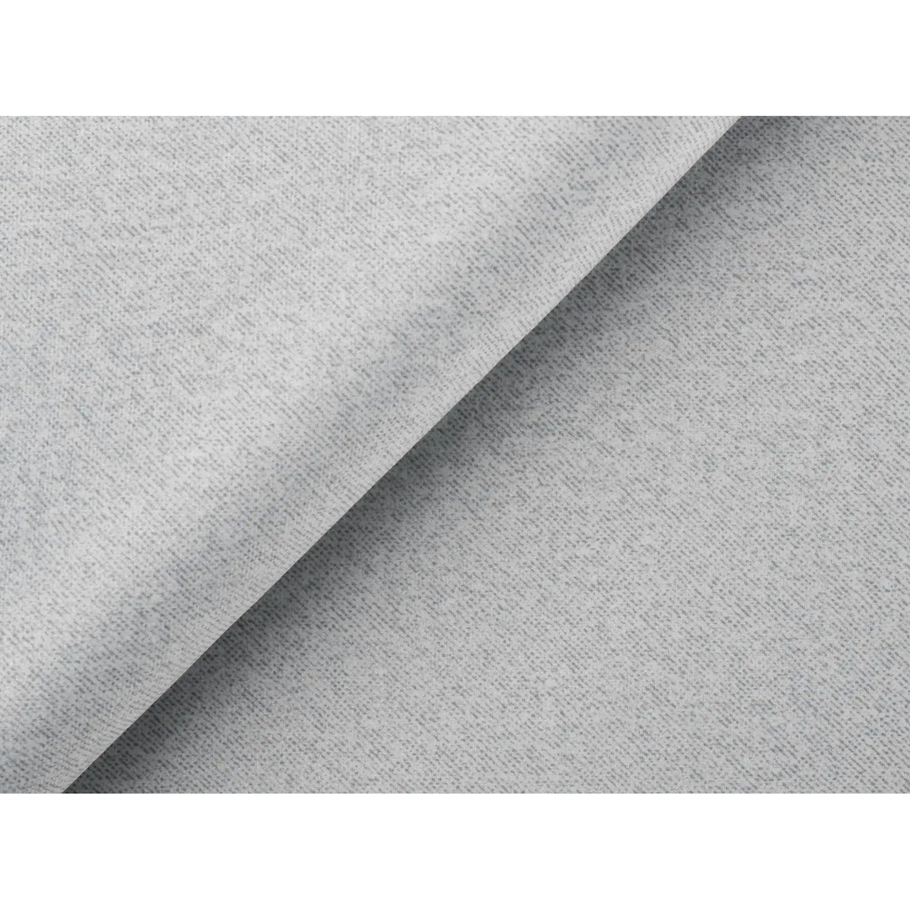 Canapea extensibila OSLO, stofă catifelata, gri - Element 24, 197×94×90 cm